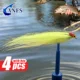 ANFS Moscas de pesca atadas a mano, anzuelo para agua dulce y salada - imagen 2