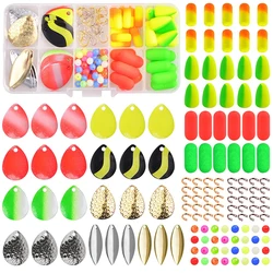 Set 199 Señuelos Spinning Colorado – Cuchillas, Spinners y Vinilos