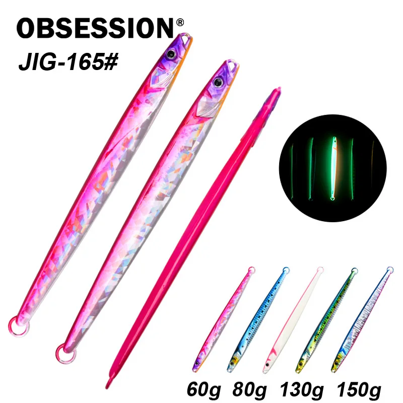 Jigs de largo alcance Obsession J165 – metal hundimiento rápido - imagen 2