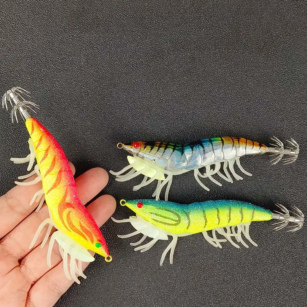 Set de 3 unidades de jig inktvis glow en ABS