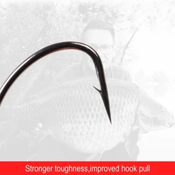 Anzuelos Crank Worm con púas para pesca de vinilo