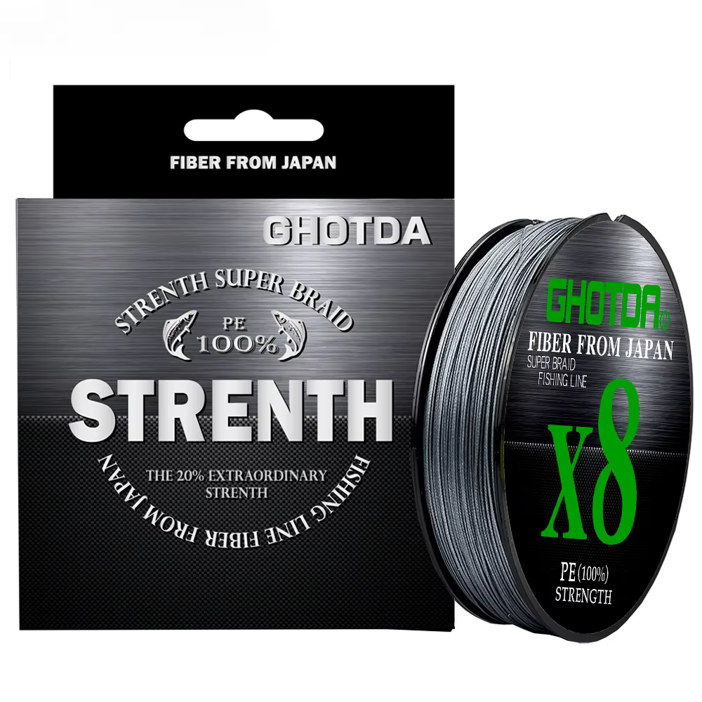 GHOTDA X8/X12 Hilo Trenzado PE – Alta resistencia para carpa - imagen 3