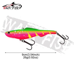 Walk Fish Crankbait Vibracion Rattlin Isca Artificial