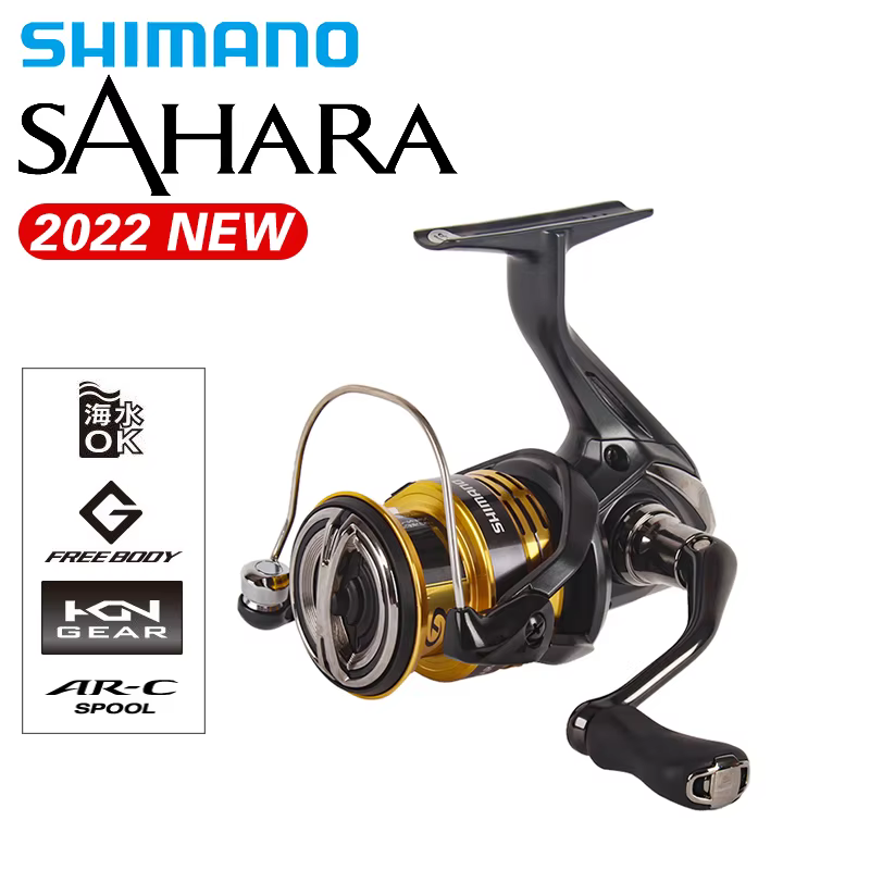 Shimano Sahara 2022 – Carrete Spinning 4+1 BB Freno 11kg