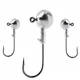 Anzuelos jig head plomados de cabeza redonda para vinilo lubina - imagen 2