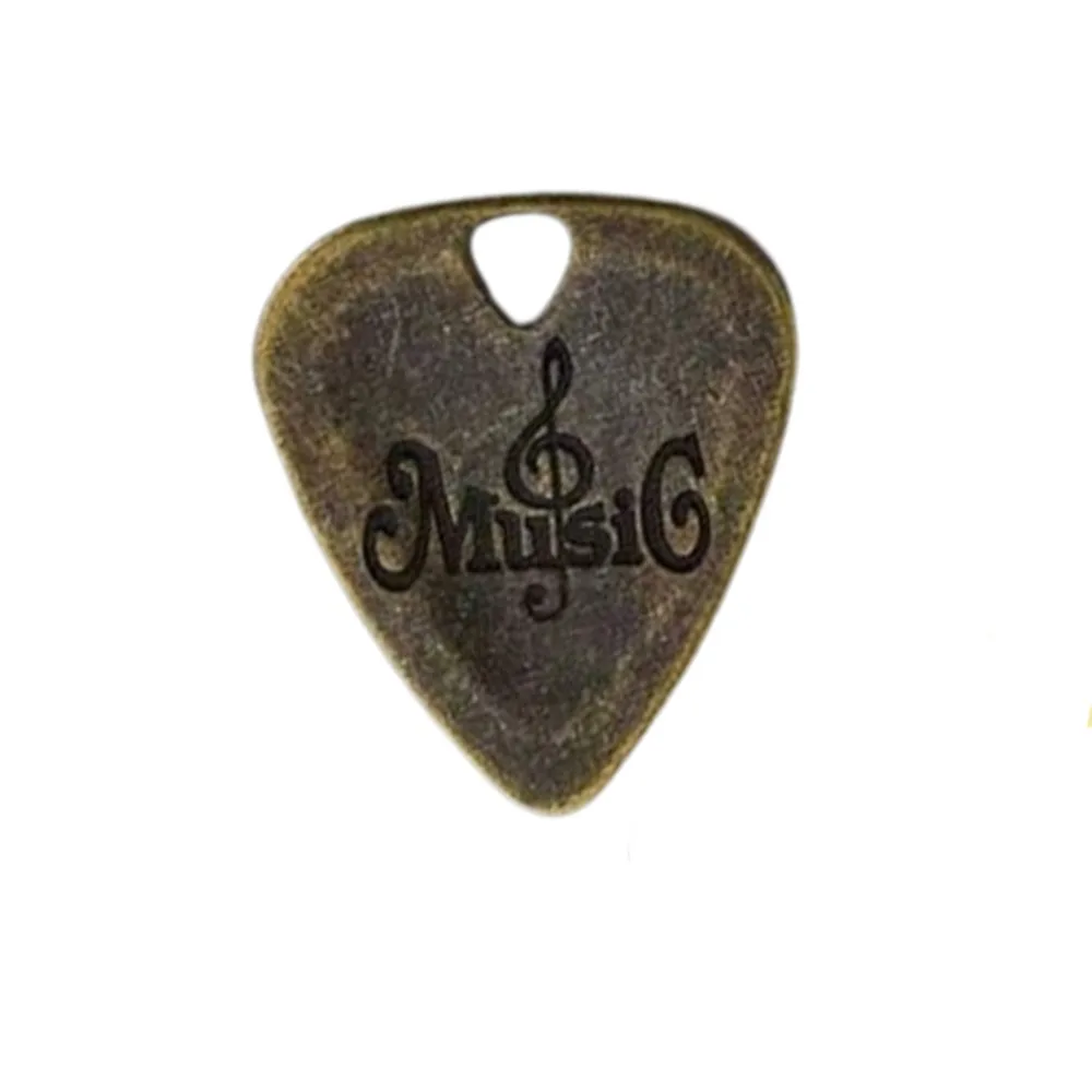 Púas de guitarra eléctrica triangulares de metal: recambio - imagen 4