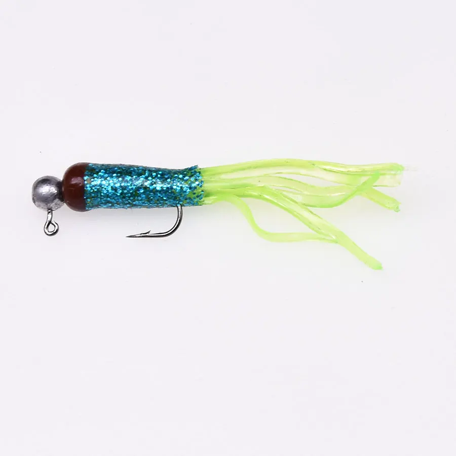 Tubo blando JYJ 5cm 0,8g – Señuelo para lubina y perca azul - imagen 3