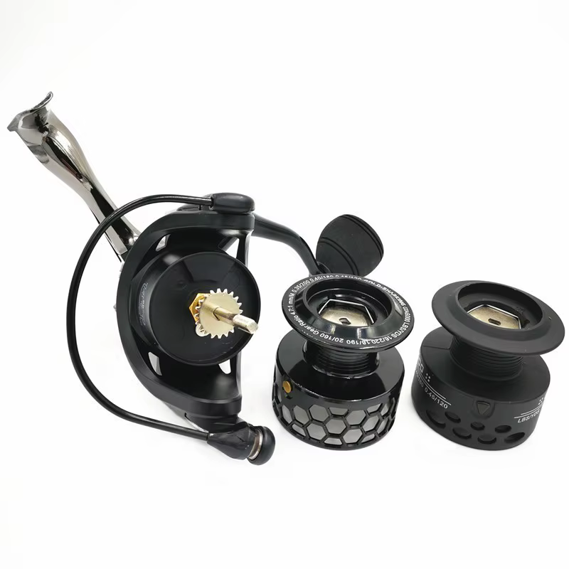 Carrete MAVLLOS Spinning Metal 15BB 5.5:1 Jigging Mar - imagen 4