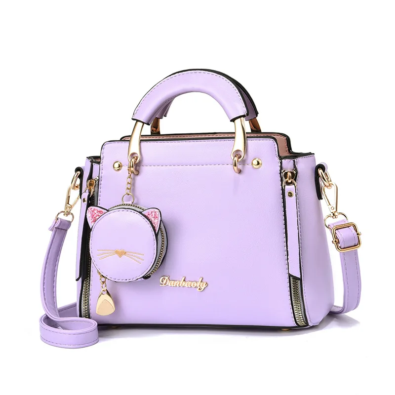 Bolso bandolera mujer – Monedero gato con funda auriculares - imagen 5