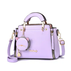 Bolso bandolera mujer – Monedero gato con funda auriculares