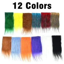Material de pelo sintético largo para atado de moscas streamer