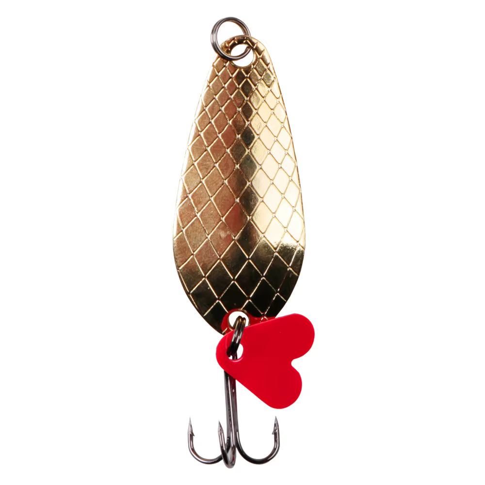 Cuchara Giratoria con Anzuelo Triple – Efecto Brillante para Pesca - imagen 3