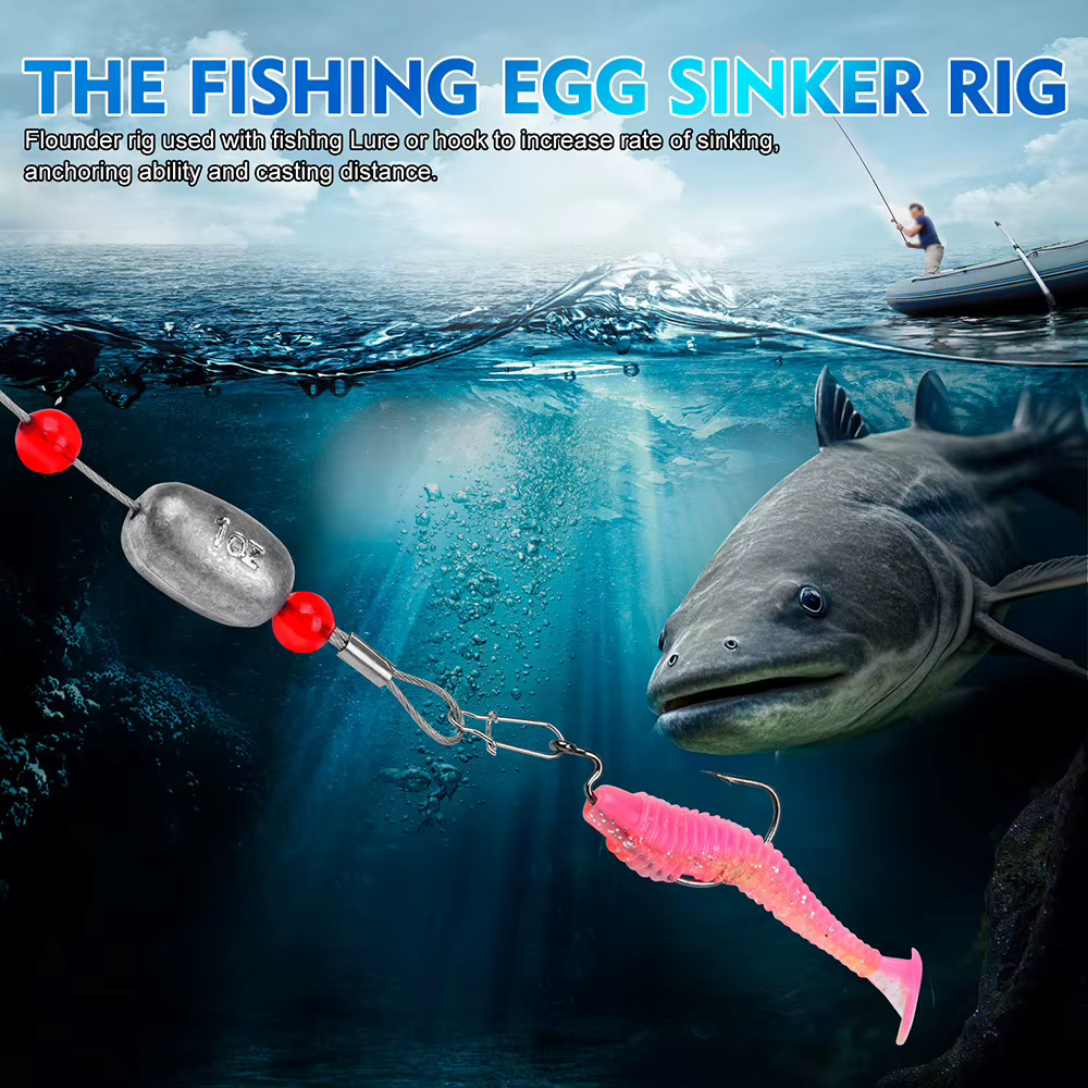 Emerillons de cobre y acero – Tapones para huevos de pesca - imagen 2