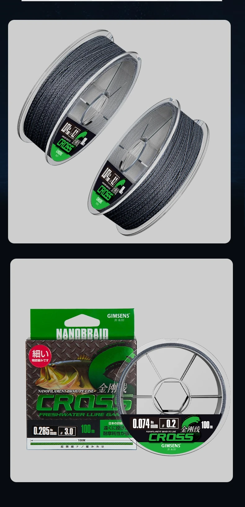 Presentación del producto en bobina