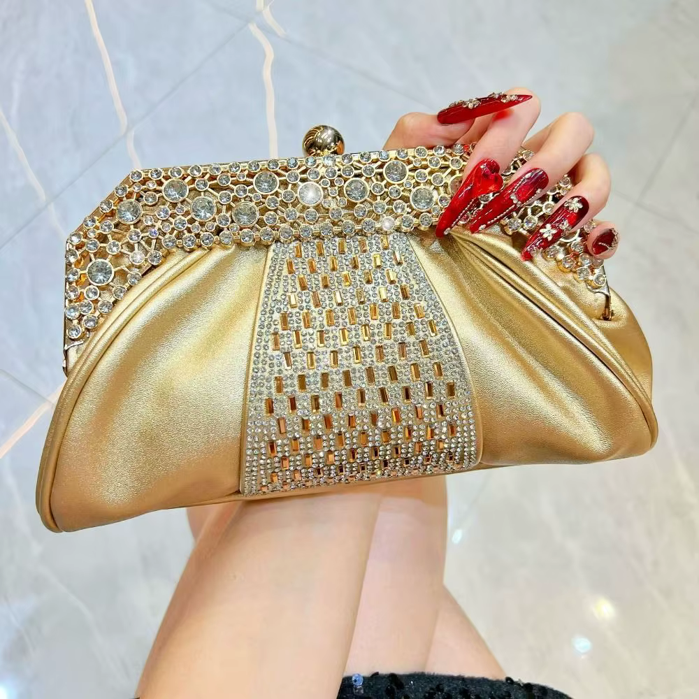 Bolso de Noche con Diamantes para Damas – Elegante y de Gran Capacidad - imagen 4