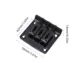 Puente para Guitarra Ajustable Hard-tail Plateado/Negro - imagen 2