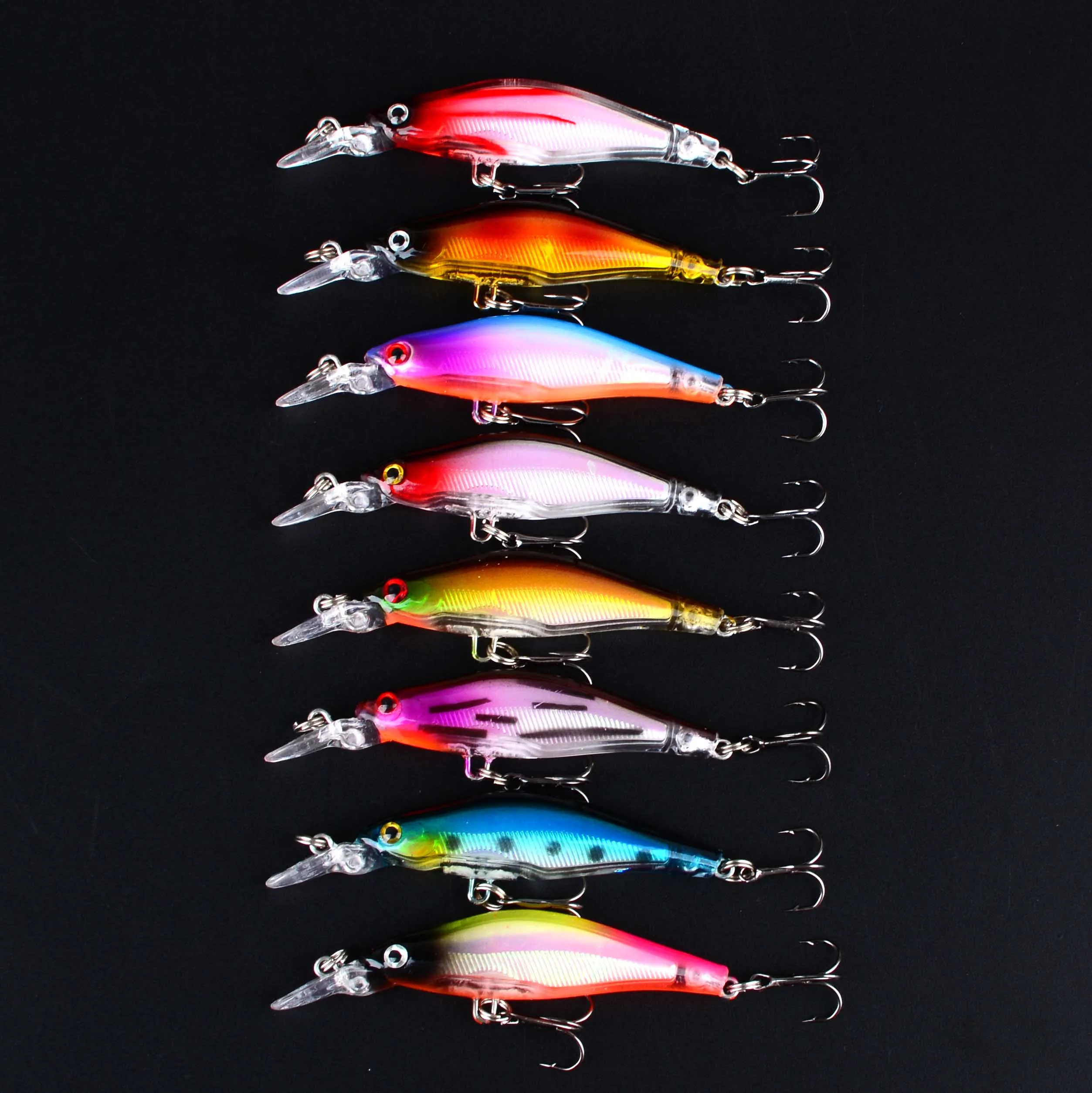 Wobbler Minnow de lanzamiento largo con impulso magnético para carpa - imagen 4