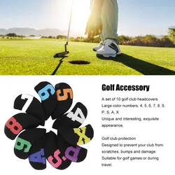 Fundas protectoras para palos de golf hierro con números grandes