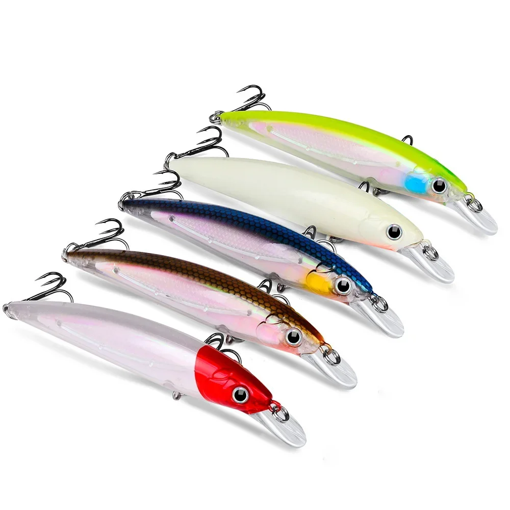 Señuelo Minnow luminoso swimbait biónico de agua flotante - imagen 2