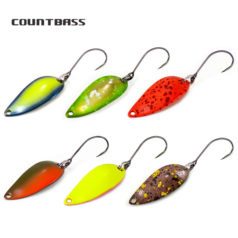 Cuchara giratoria COUNTBASS Casting Trout 2,5g -.trucha,salmón,lucio - imagen 3