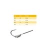 Jig Head de tungsteno lágrima luminosa – anzuelo para lucio