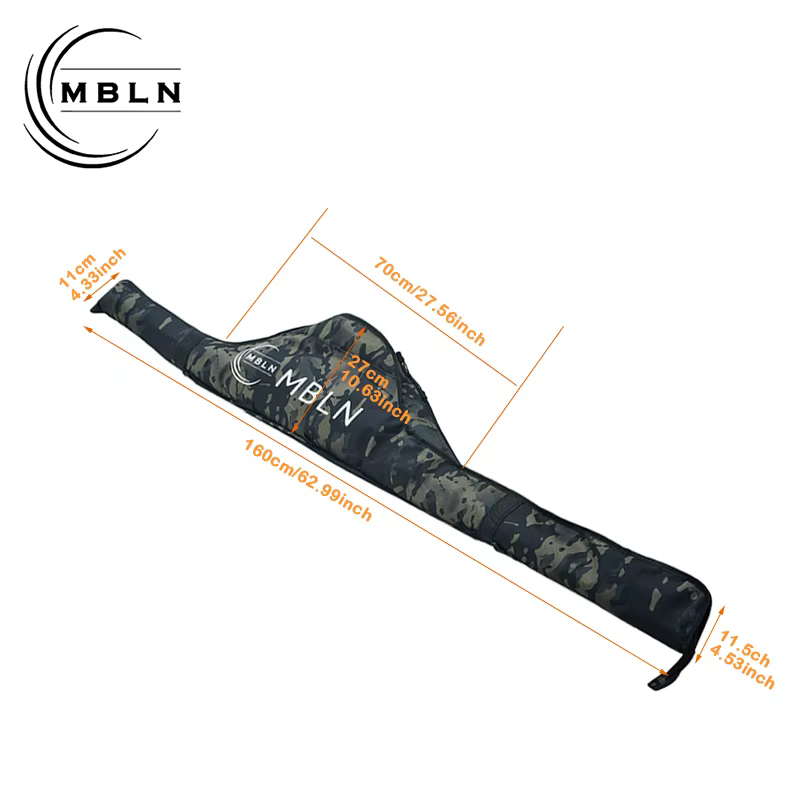 Bolsa plegable para caña de pescar con asa y bandolera - imagen 5