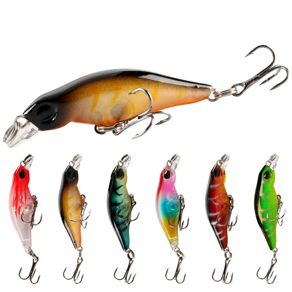 Detalle del señuelo para pesca de lubina y carpa