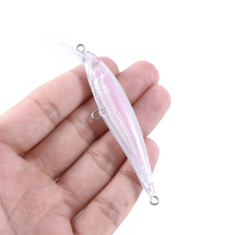 Minnow Jerkbait Wobbler duro transparente para bricolaje - imagen 5