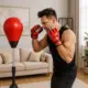 Guantes de boxeo profesionales acolchado grueso medio dedo resistentes - imagen 3