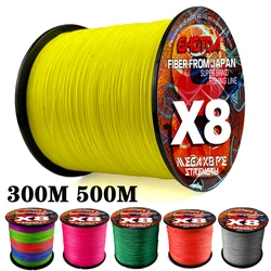 Sedal Trenzado X8 Multifilamento para Pesca en Agua Salada