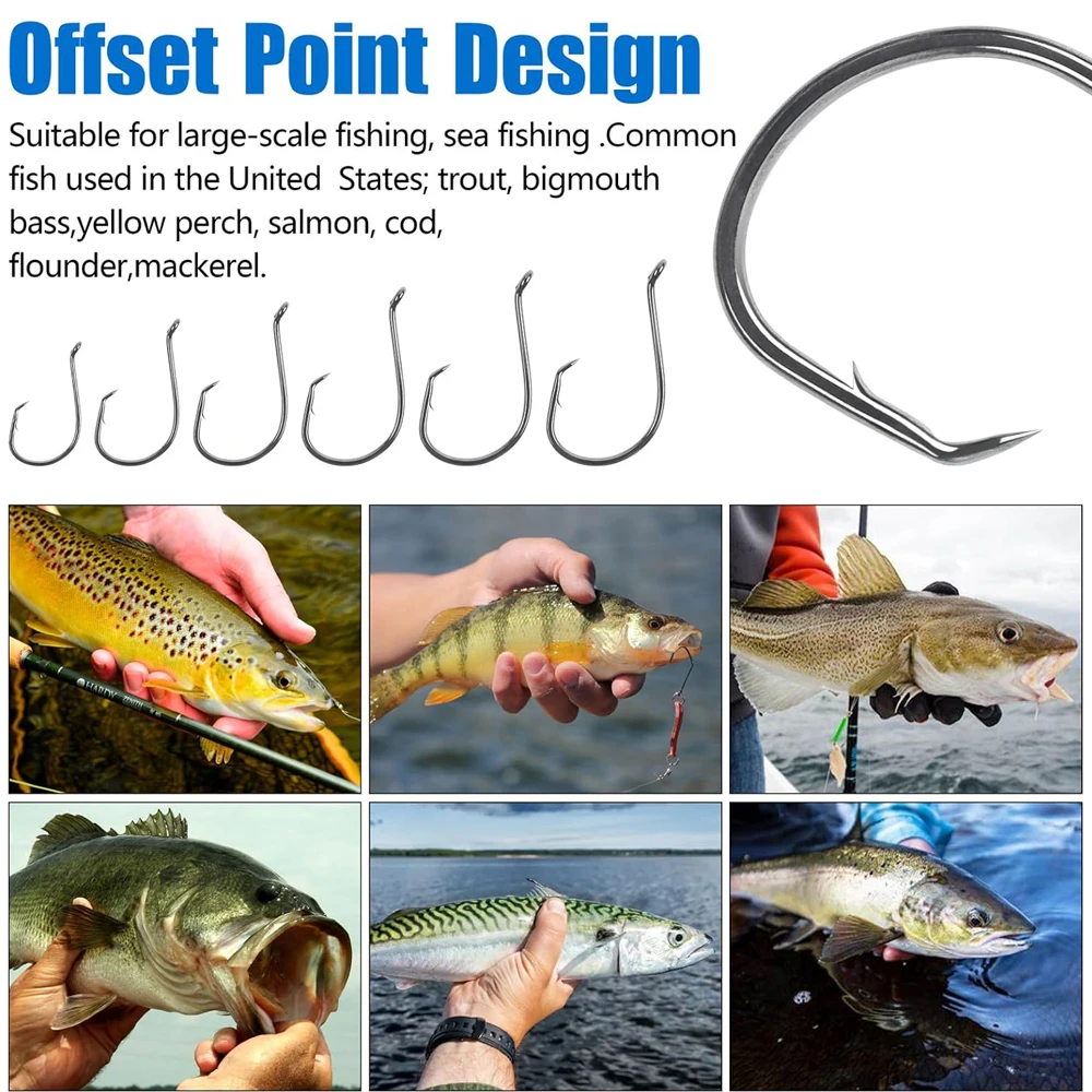 Set de 150 anzuelos para pesca deportiva
