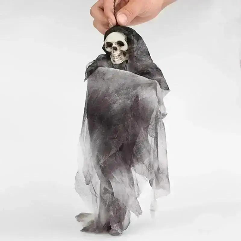 Decoración de Halloween de calavera para casa embrujada y broma de miedo - imagen 4