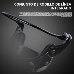 Carrete de pesca DEUKIO 2026 spinning agua salada impermeable