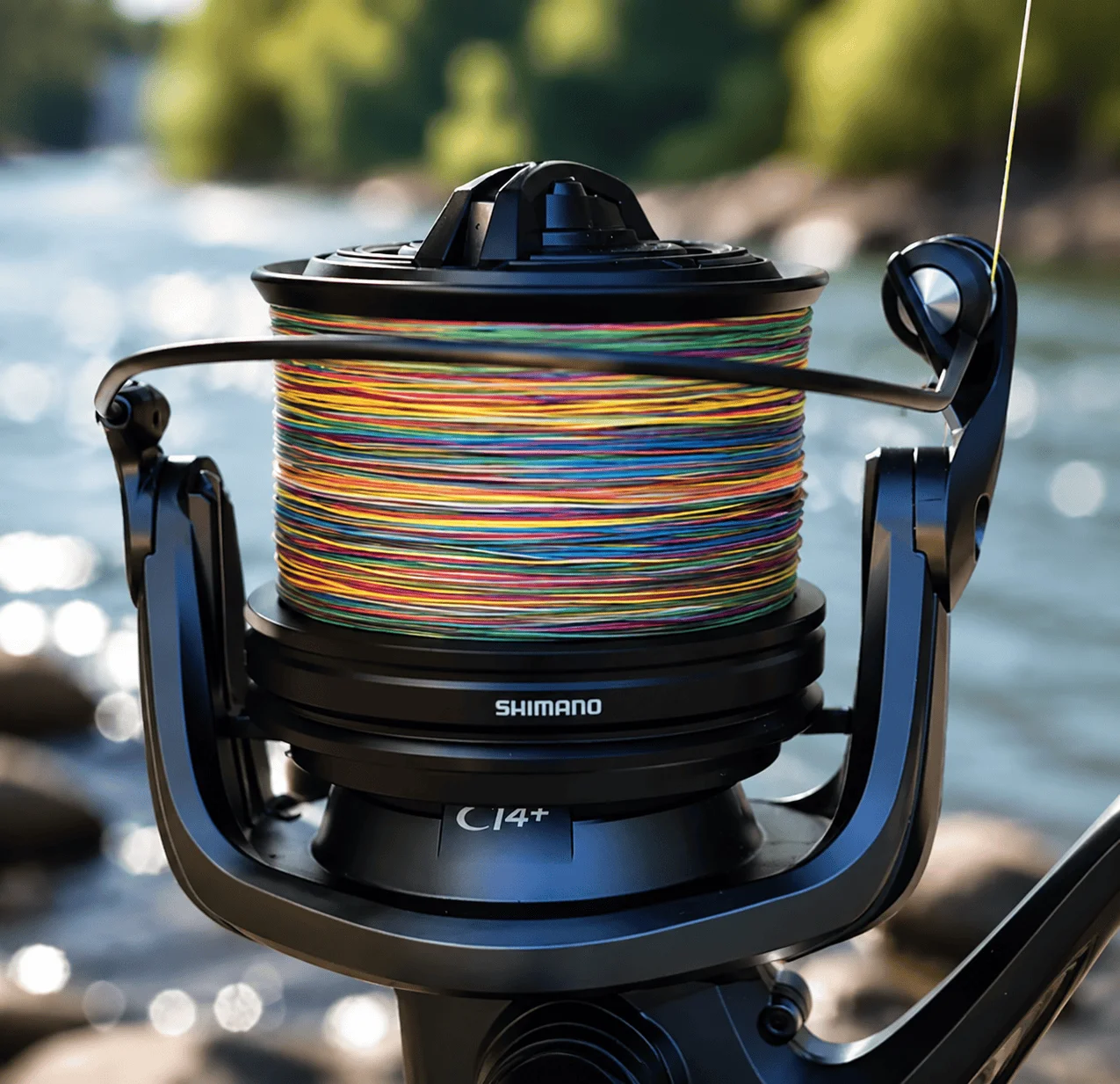 Hilo de pesca trenzado PE multicolor fuerte, suave y duradero - imagen 5