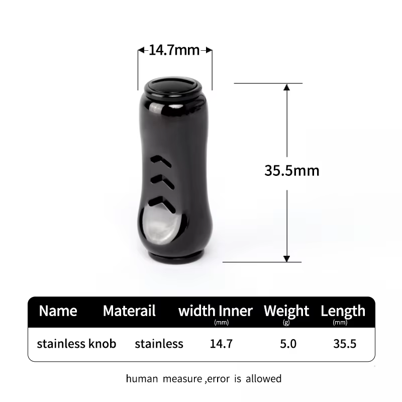 Perilla de Manivela Kawa Acero Inoxidable para Carretes Shimano/Daiwa - imagen 2