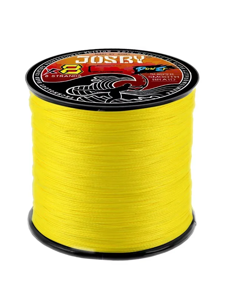 JOSBY Línea de pesca trenzada PE 8 hebras multicolor - imagen 3