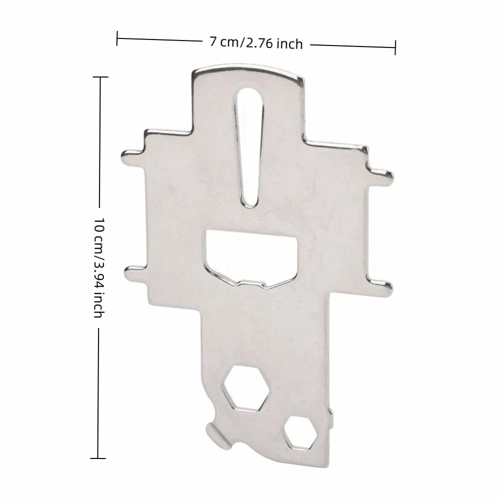 Llaves multifuncionales de inox plateadas para tapa diésel marino - imagen 5