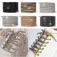 Cordones de zapatos trenzado cruzado con pedrería y brillo para zapatillas - imagen 5