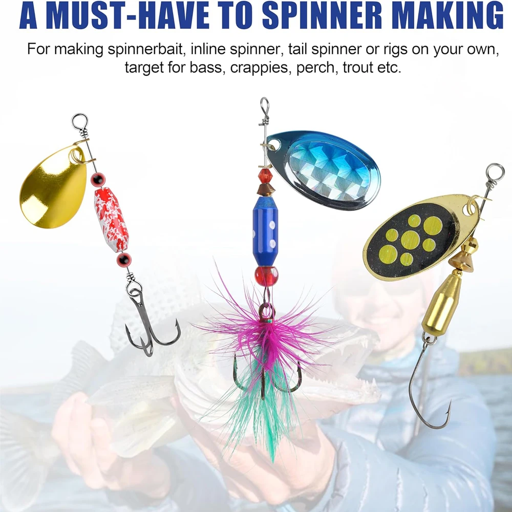 Kit de pesas para pesca con aparejos plomo pintado y laton - imagen 5