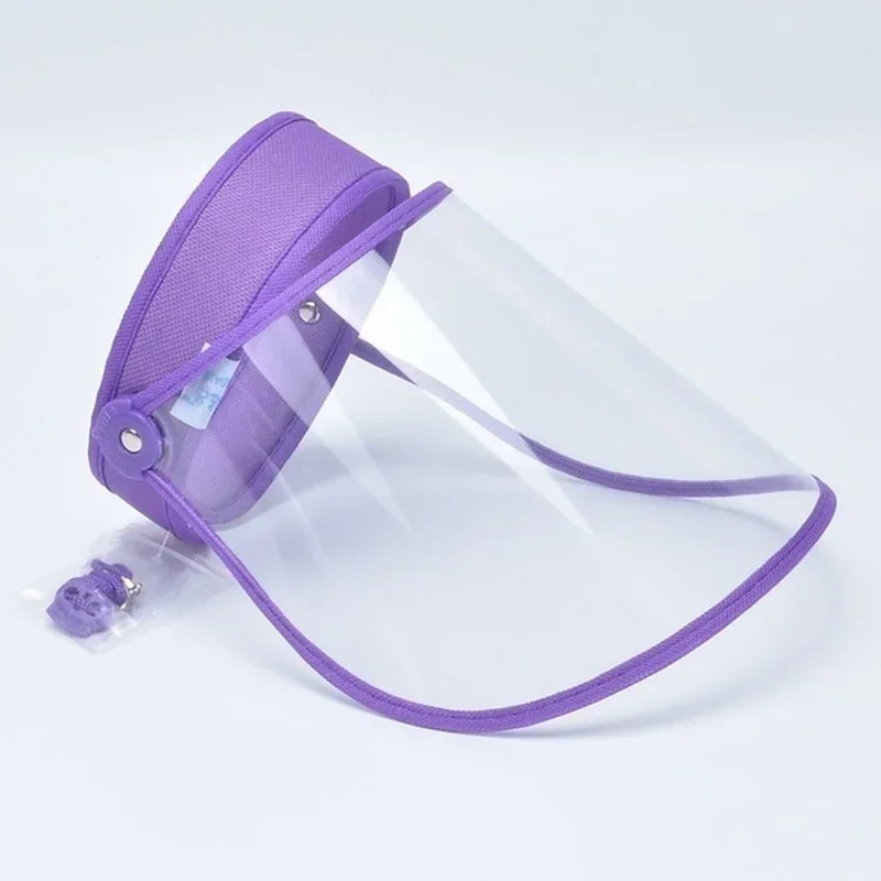 Mascarilla facial transparente antivírica gorro protector antisalpicaduras - imagen 3