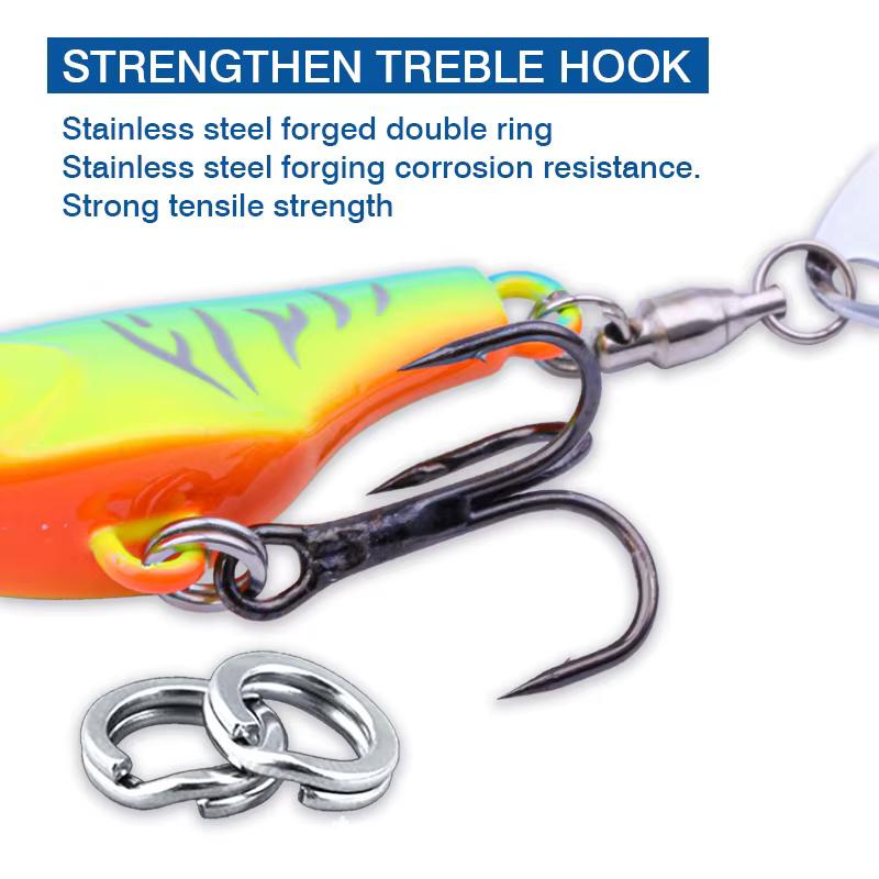 FJORD señuelo spinner swimbait para perca con cola vibratoria - imagen 5