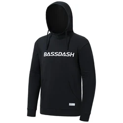 BASSDASH Sudadera de Pesca para Hombre Algodón con Capucha