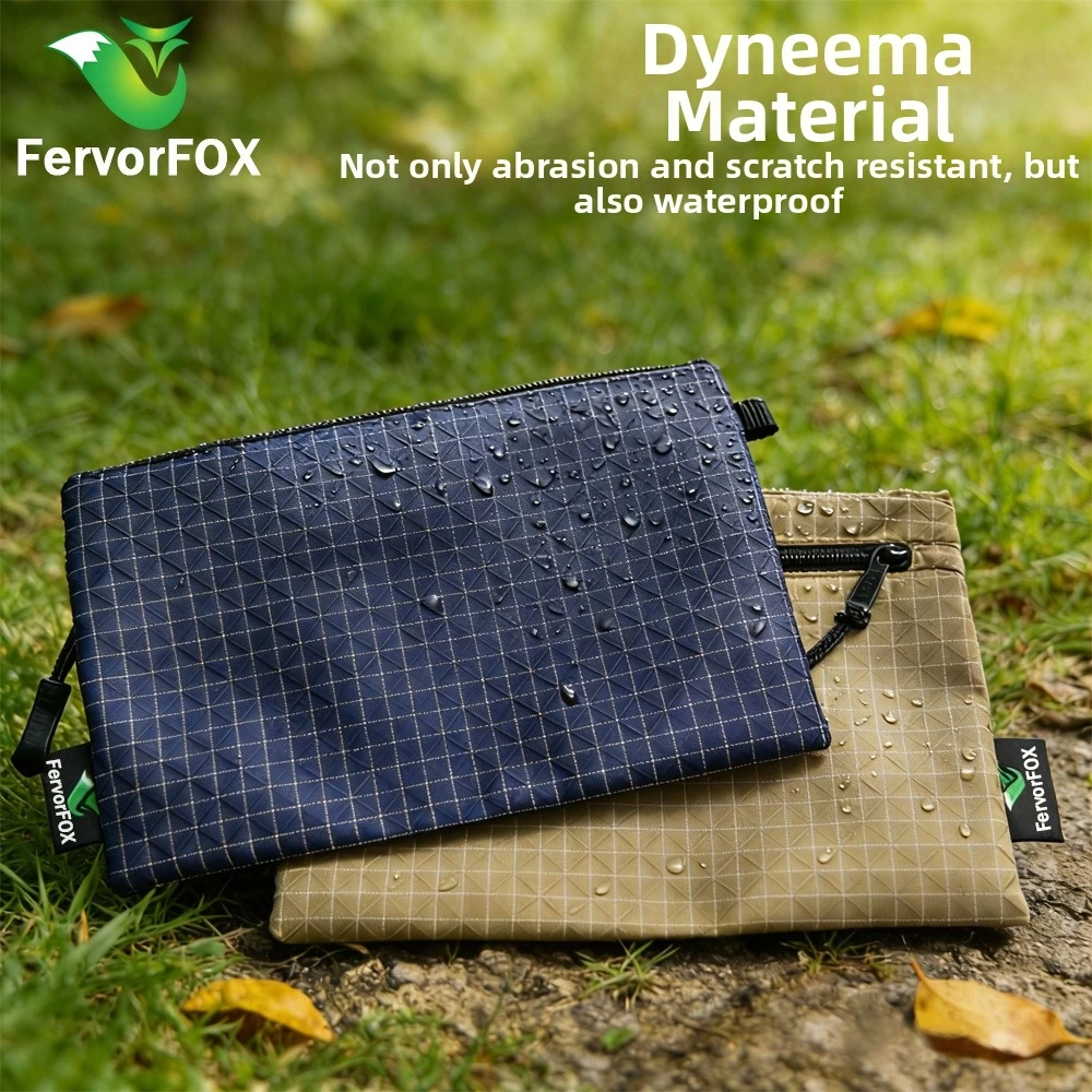 Organizador impermeable ligero con cierre para llaves y tarjetas