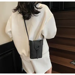 Bolso cruzado mujer compacto liso ligero con gran capacidad