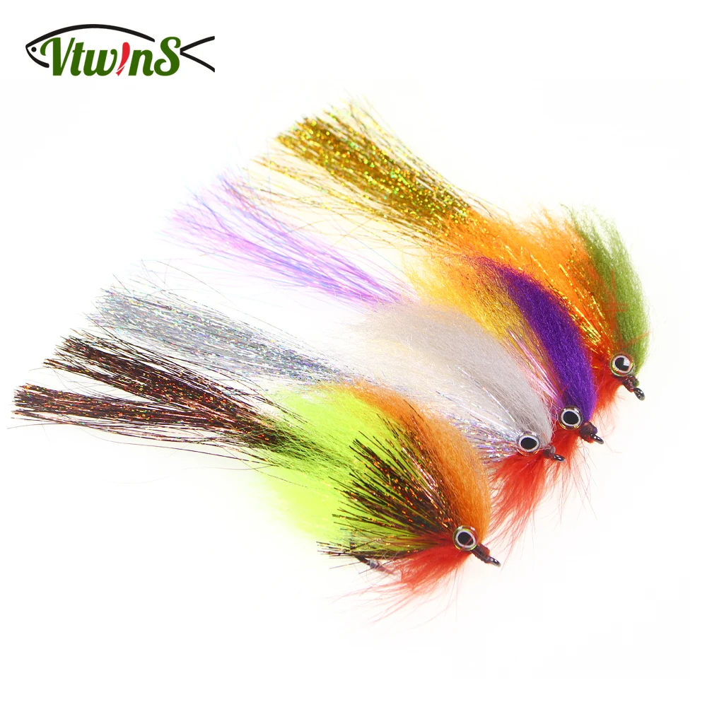 Vtwins Big Streamer streamer para trucha y lubina, cebo almizclado