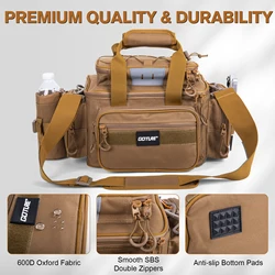 Bolsa de pesca Goture resistente al agua, correa ajustable
