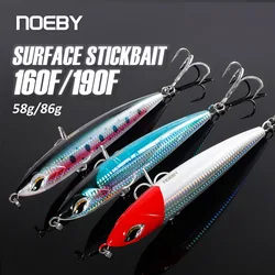 Noeby Pencil Popper GT – Señuelo flotante de superficie para mar