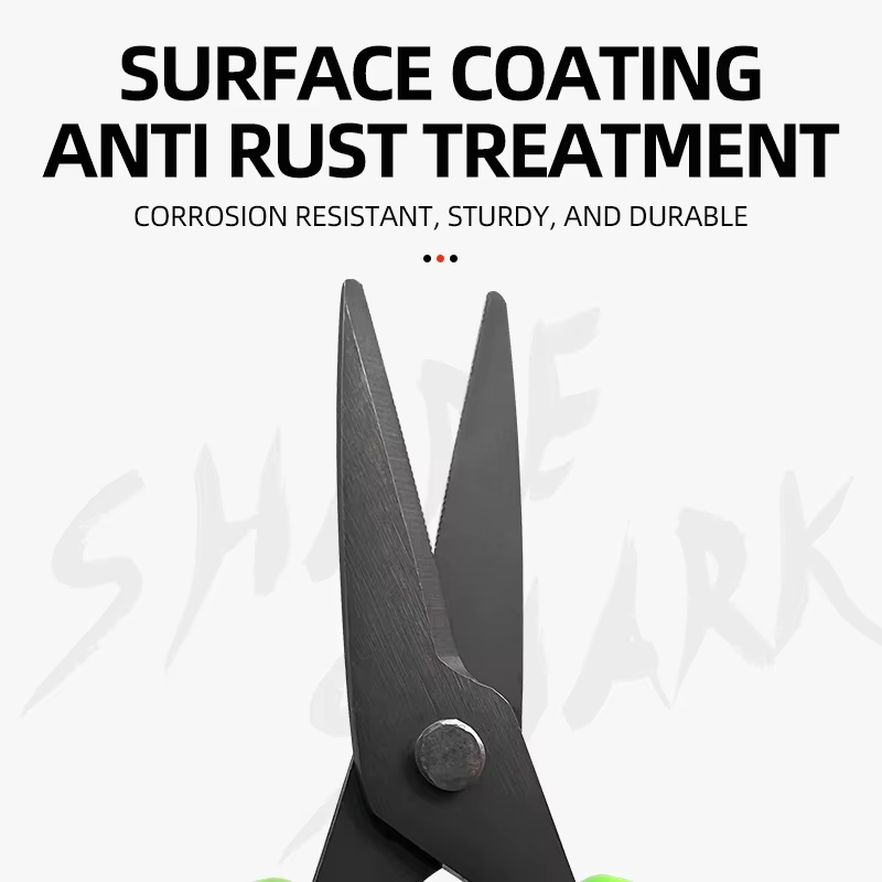 ShareShark Tijeras de pesca para cortar líneas de PE en acero inoxidable - imagen 5