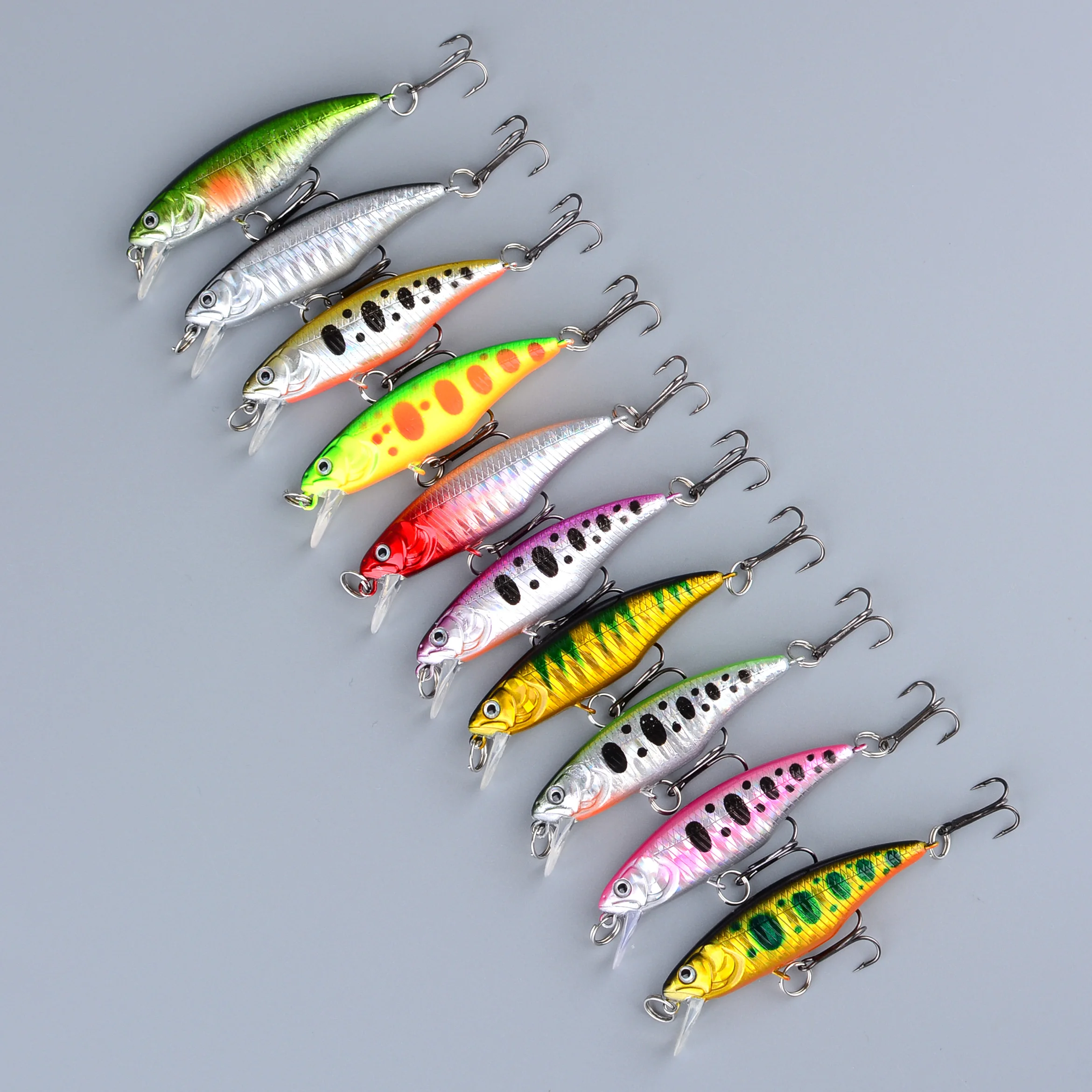 Jerkbait hundidor minnow realista para lubina y trucha Swimbait - imagen 4