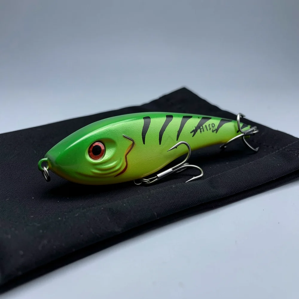 Señuelo VIB Minnow para lucio, hundimiento pesado y ruidoso - imagen 4